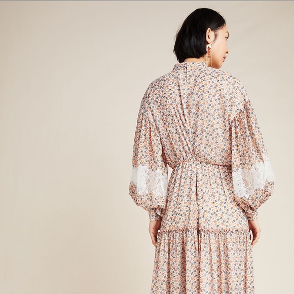 Sachin & Babi Rosalyn Tiered Lace Maxi Dress - Picture 6 of 15